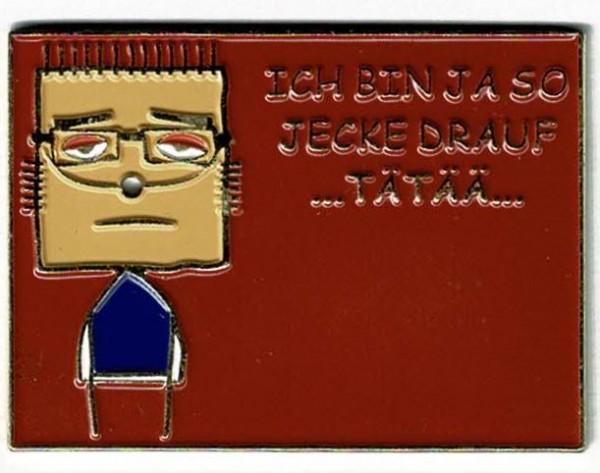 PIN: Achtung Karnevalist mit "Blink-Nase"