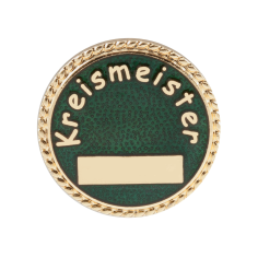 Auflage/Abzeichen "Kreismeister"