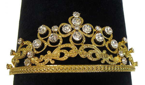 Diadem, gold